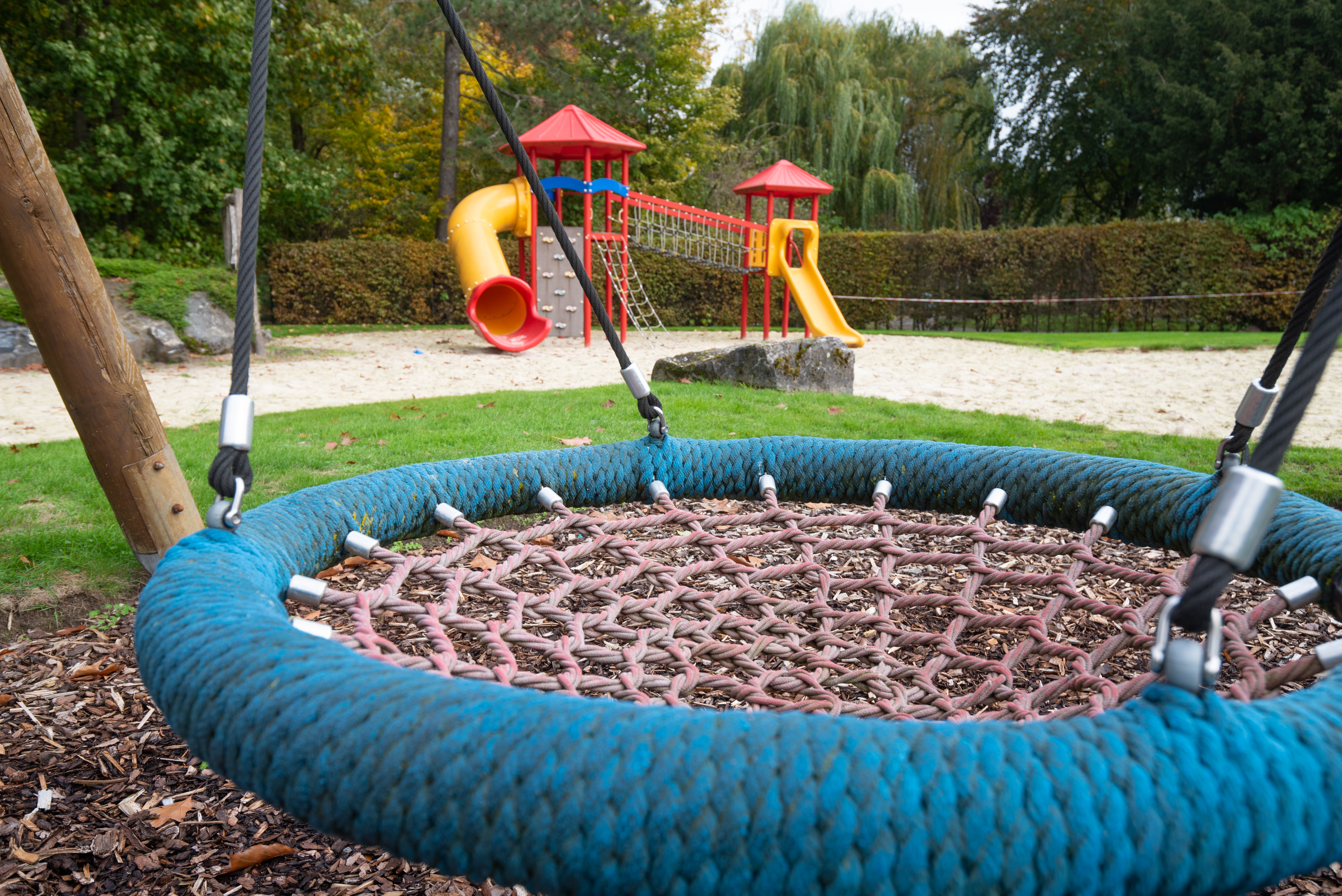 Das Bild zeigt den Außenbereich der LWL-Tagesklinik Coesfeld