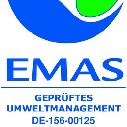 Grafik zeigt das EMAS-Logo