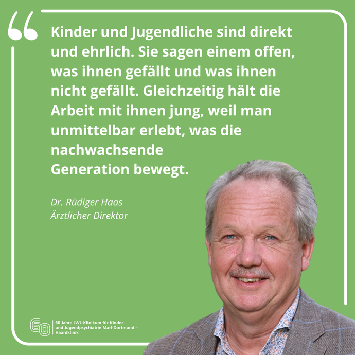 Bild und Zitat Ärztlicher Direktor